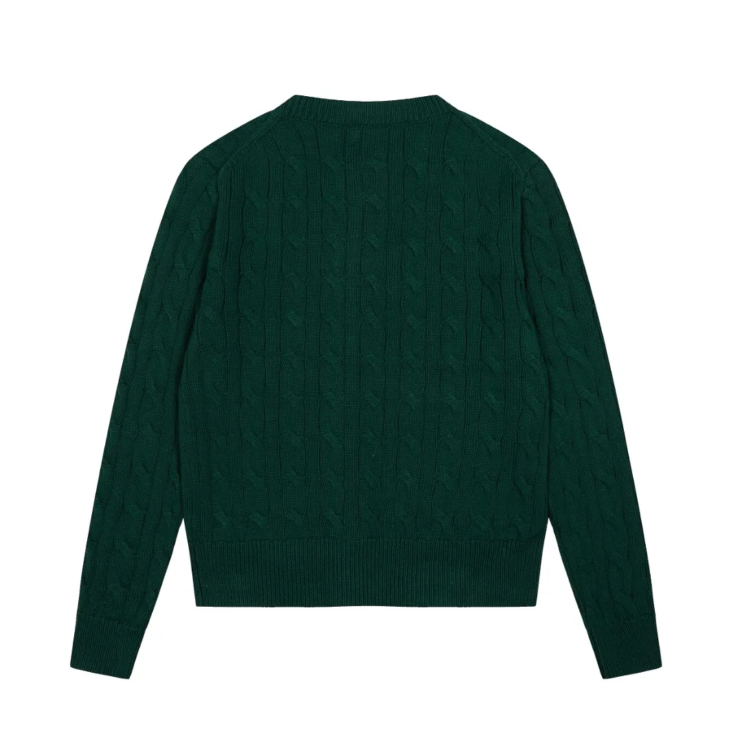 P230 Top quality" Style number: DS006# (not off the shelves all year round) [Ralph Lauren round neck solid color pony embroidery logo twist knitted cardigan] ✅Ralph Lauren Ralph Lauren classic basic versatile knitted cardigan jacket for all seasons ✅Main supplier platform live broadcast Wholesale entity Replacement if out of stock Not off the shelf ✅ZP quality 1:1 version Scan the code to enter the GF website Counter quality ✅Detailed quality The only one in Guangzhou Imported quality cotton yarn Focus on high-end, cost-effective, and good quality. Needless to say, the version is restored to the original version. The maximum size can be worn up to 160 pounds. Loose, comfortable and stress-free. ✅The upper body is simple and easy to match. A must-have for goddess ootd. Good-looking clothes are never picky. Must-have items in goddess wardrobe. Size: S- Navy blue white label Navy blue red label